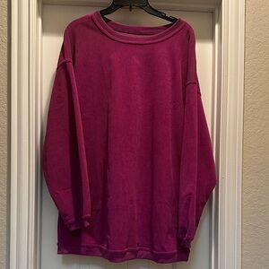 Cozy Berry Sweater